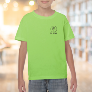 Kids unisex T-shirt met ronde hals