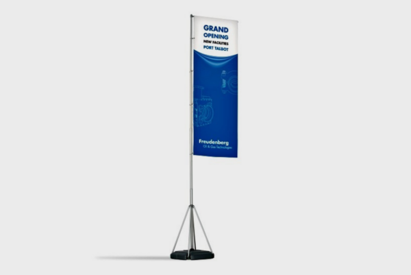 Mobiele vlaggenmast