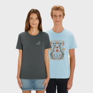 Duurzaam unisex T-shirt met ronde hals