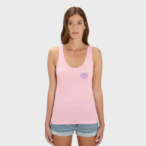 Duurzame dames tanktop slimfit
