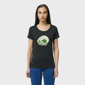 Duurzaam dames T-shirt regular fit
