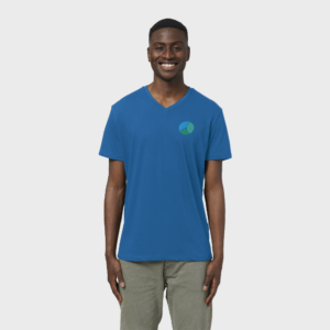 Duurzaam mannen T-shirt met V-hals regular fit