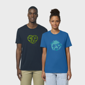 Duurzaam unisex T-shirt semi-fit