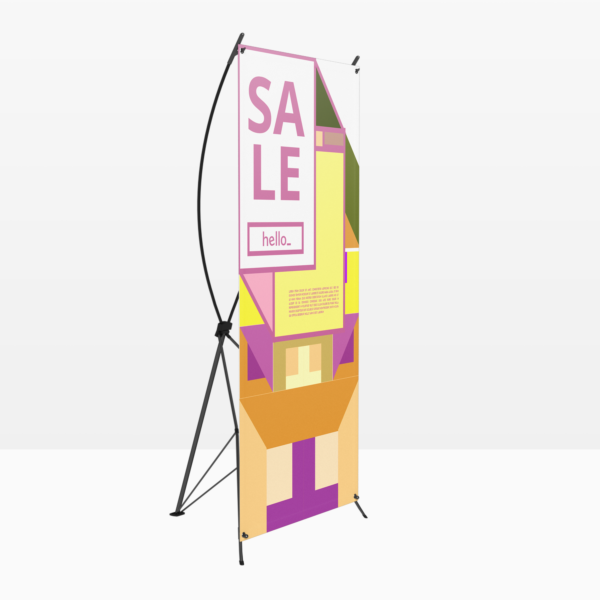 X-banner print only
