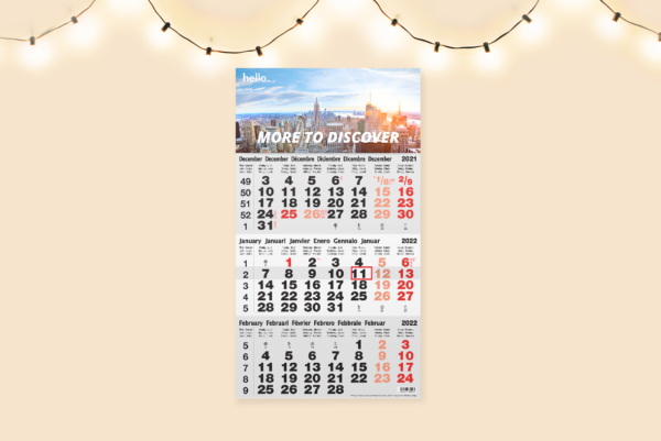 3 Maandskalender standaard