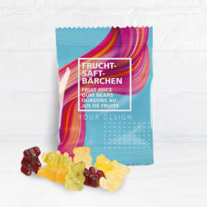 Gummibeertjes met vruchtensap