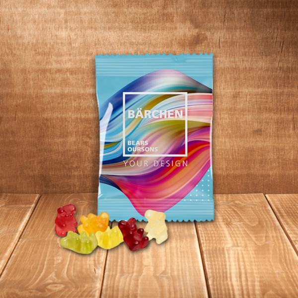 Gummibeertjes met fruitsmaak