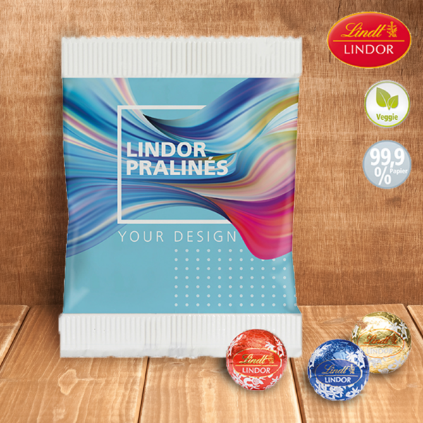 Chocolade Lindor in zakje