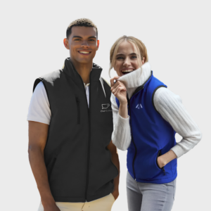Gewatteerde softshell bodywarmer