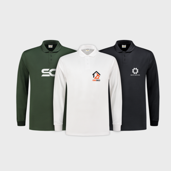 Tricorp polo met lange mouwen en UV-bescherming