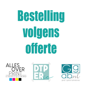 Bestelling volgens offerte